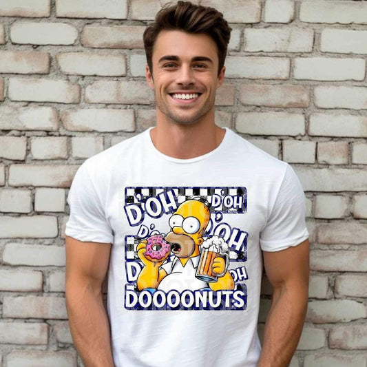 Donuts - DTF TRANSFER (SSDD/CST/RHD throwback cartoons)