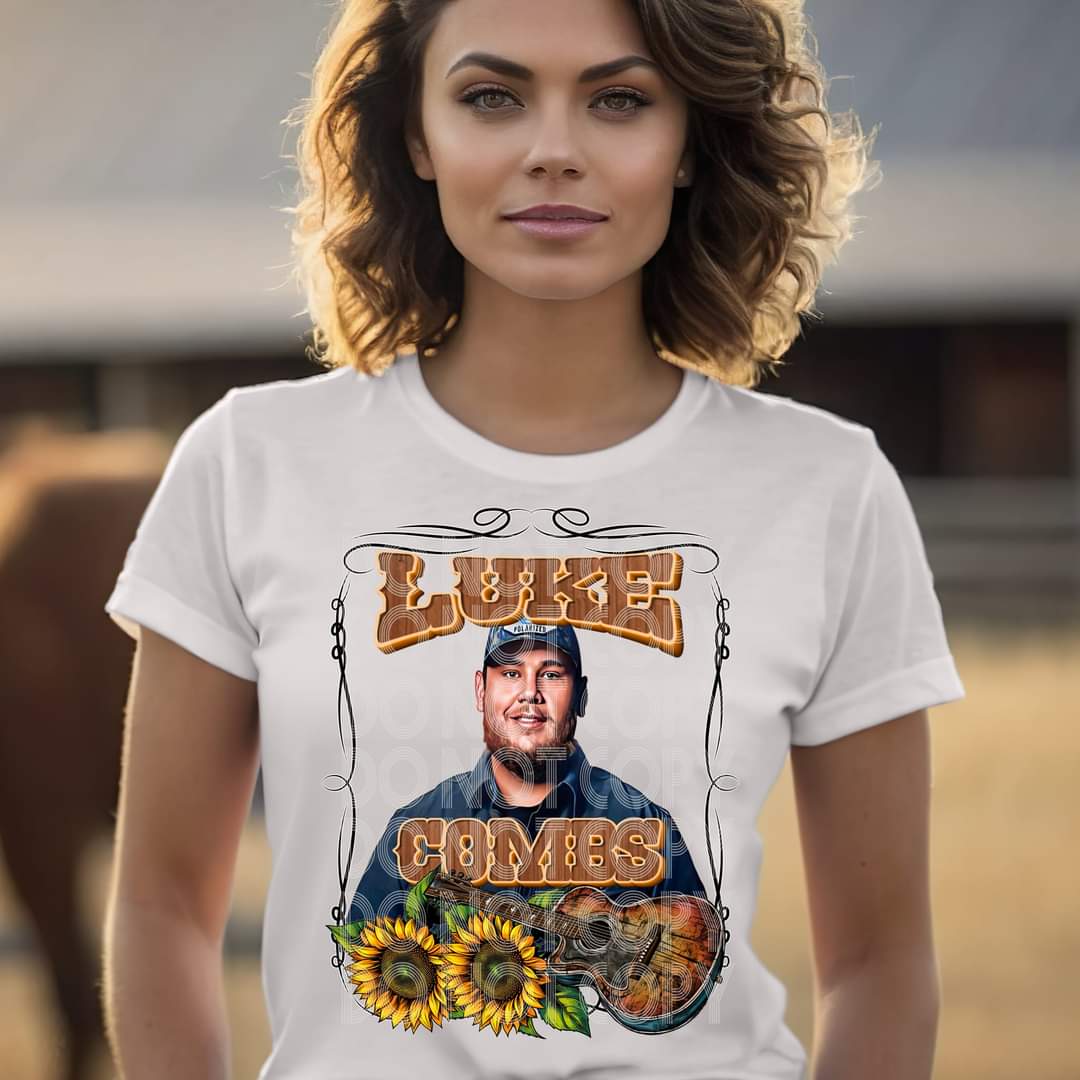 Luke Combs - DTF TRANSFER ONLY (DDV)