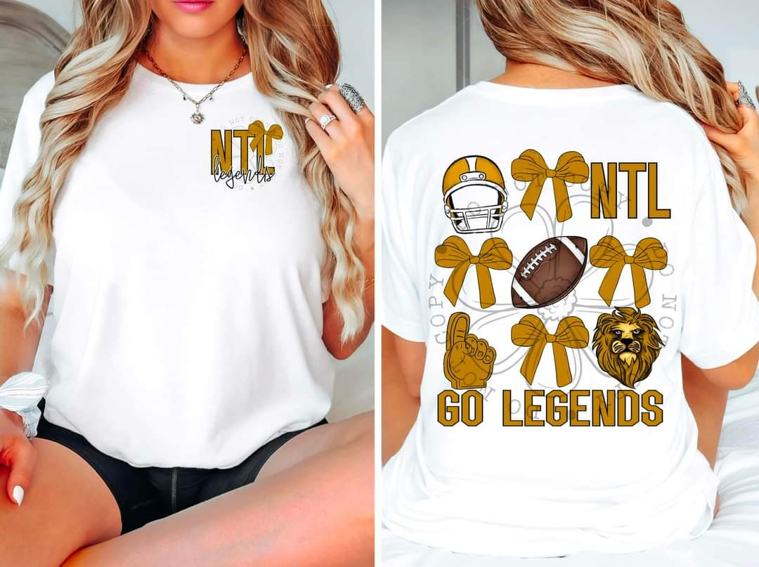 Legends - DTF TRANSFER - Sports Bows drop (FDC)