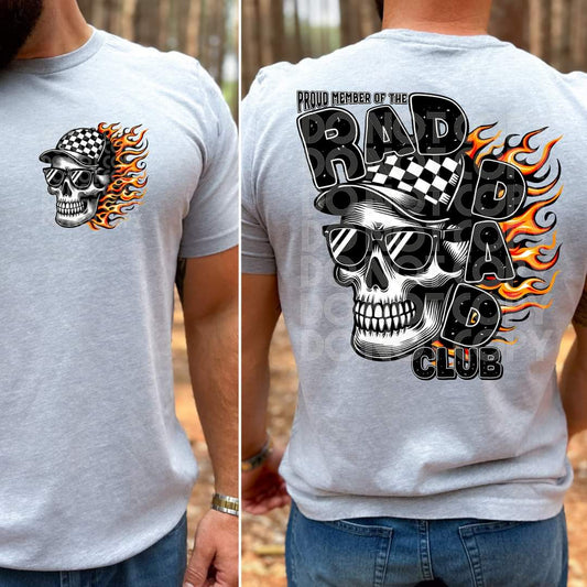 Rad Dad Club skellie - DTF TRANSFER (TED)