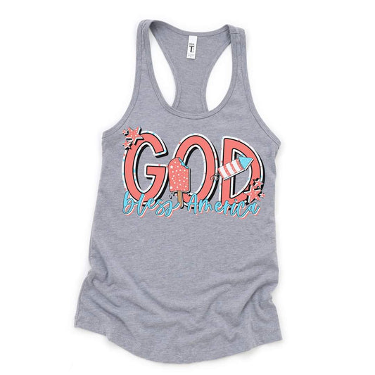 God bless America - DTF TRANSFER (TED / SAL SUMMER FAITH COLLAB)