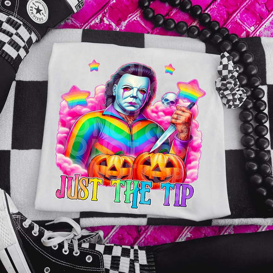 Just the tip - DTF TRANSFER (LF horror Collab SSDD, DDV, RHD)