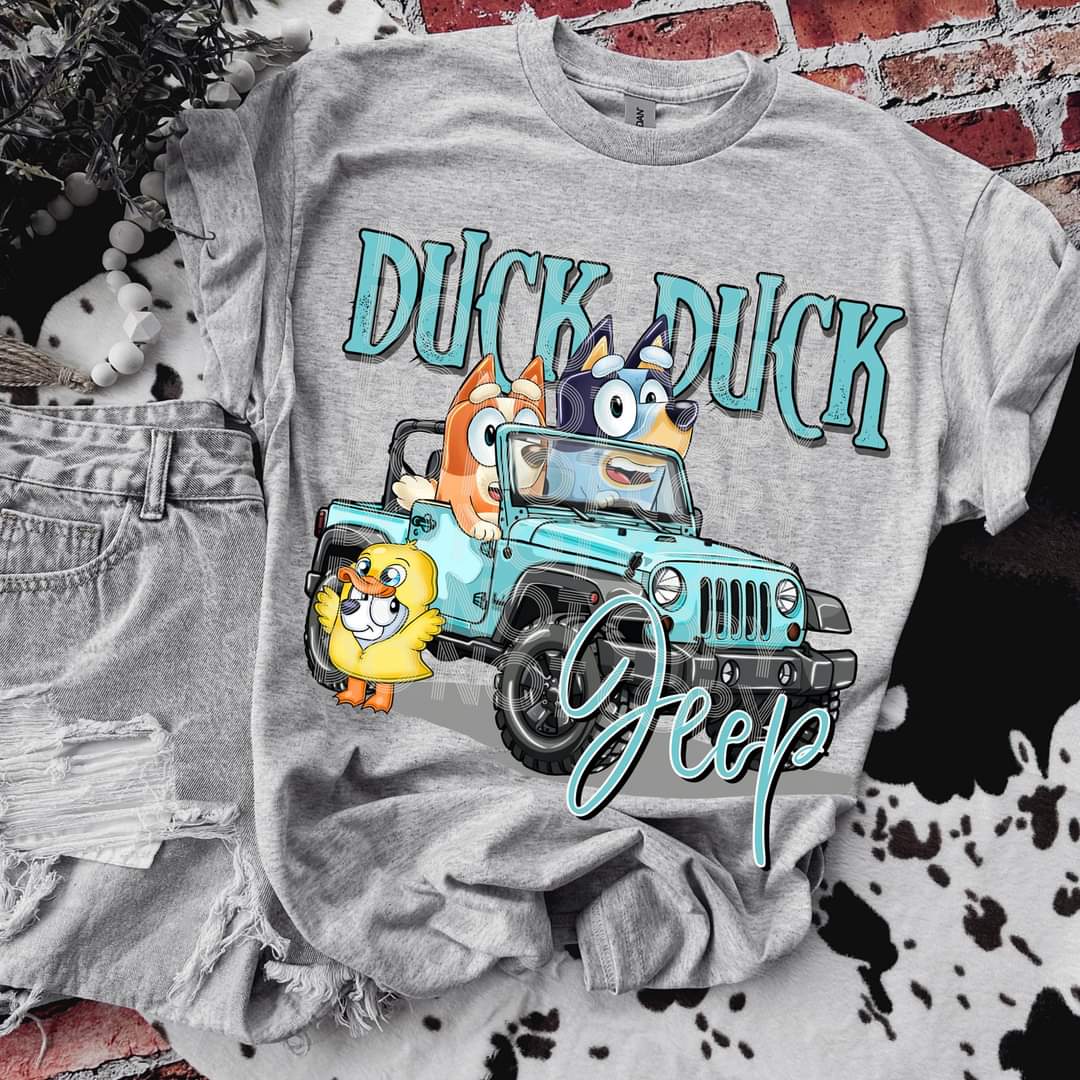 Duck duck dog - DTF TRANSFER (SSDD)
