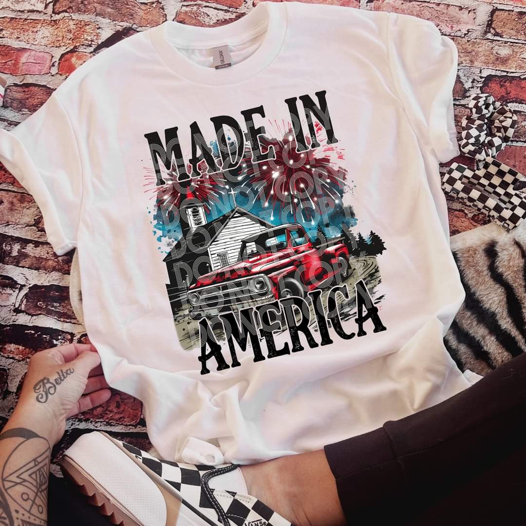 Made in America - DTF TRANSFER (SSDD)