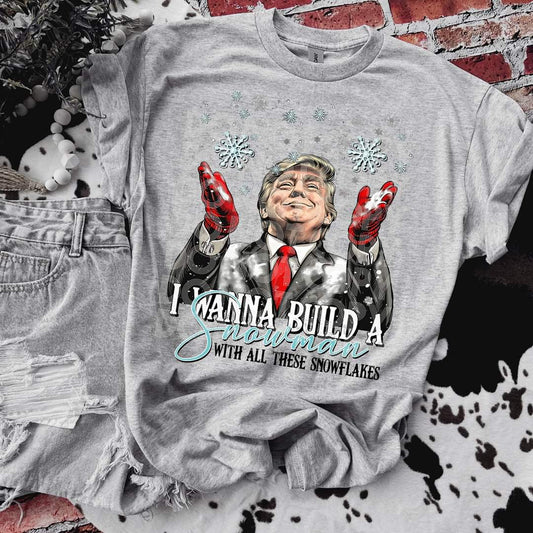 Snowman Trump - DTF TRANSFER (SSDD)