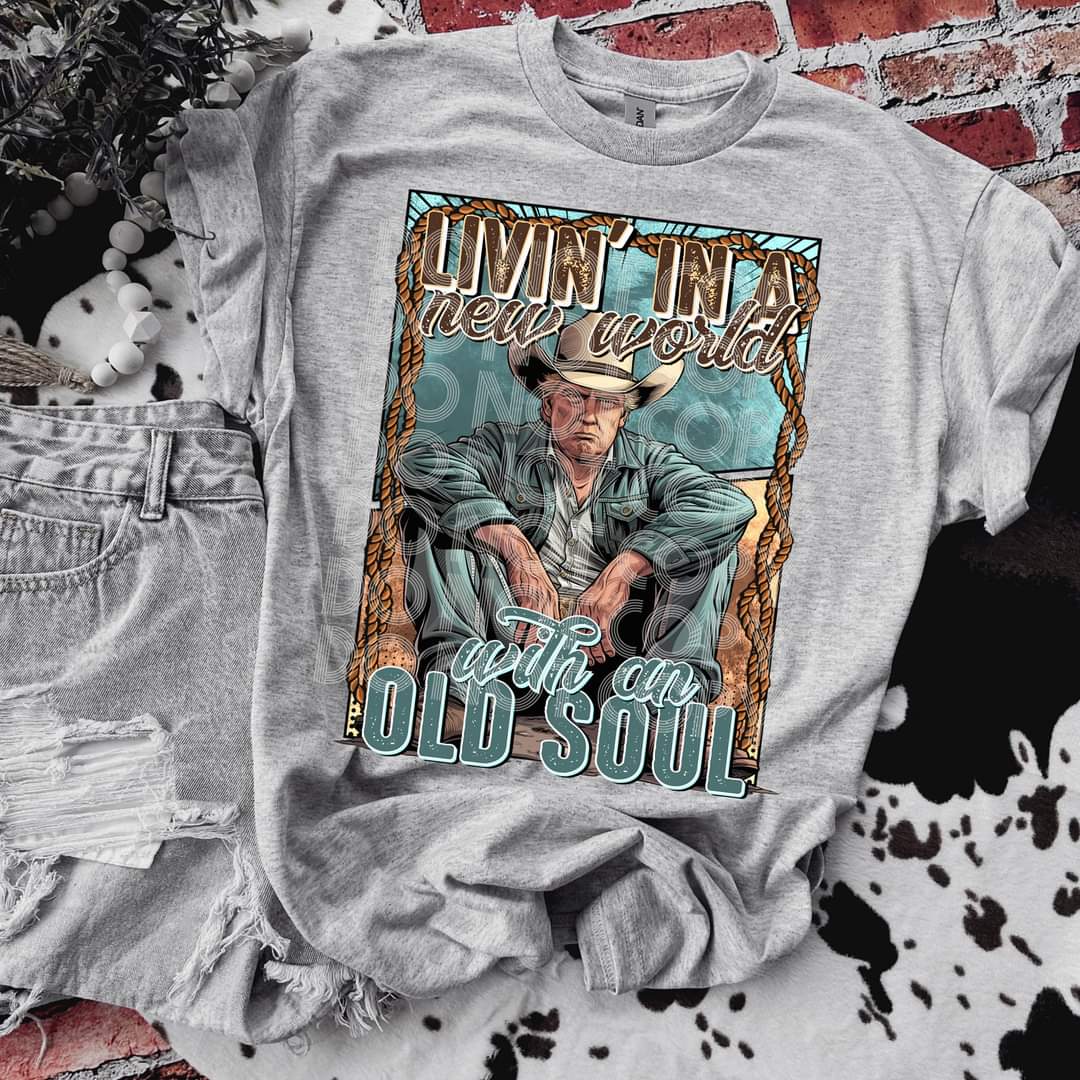 New world old soul Trump - DTF TRANSFER (SSDD)