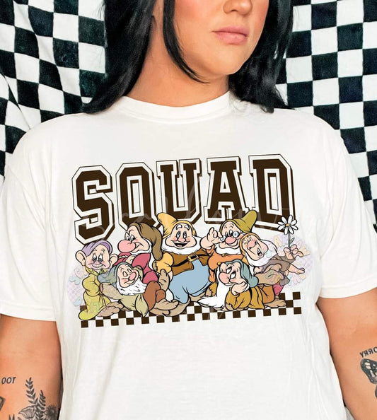 Squad dwarves DARK - DTF TRANSFER (SCRLW)