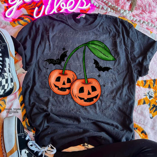 Cherry Pumpkins - DTF TRANSFER (MMDD)