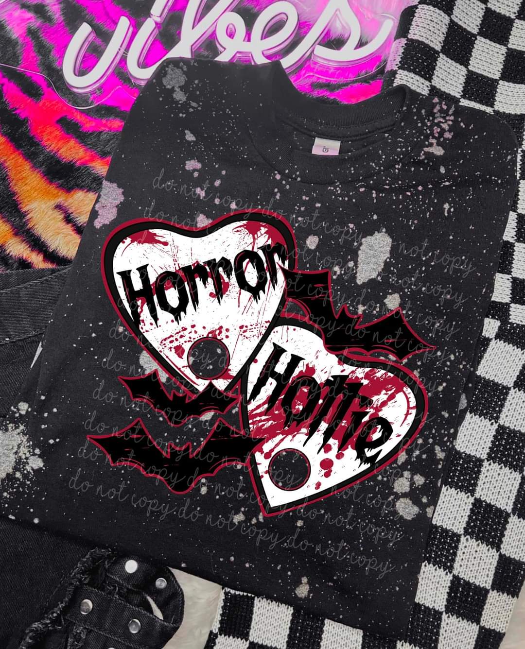 Horror hottie white - DTF TRANSFER (MMDD)