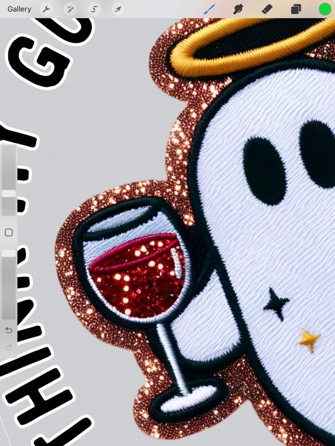 My guardian angel drinks ghost - DTF TRANSFER
