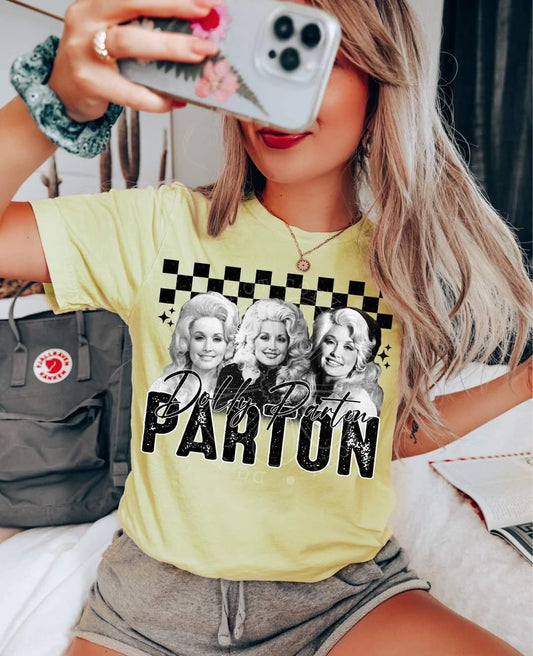 Dolly - DTF TRANSFER (LDC) checkered music