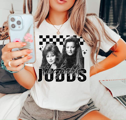 The Judds - DTF TRANSFER (LDC) checkered music