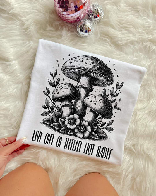 Live out of intent - DTF TRANSFER (LDC A24)