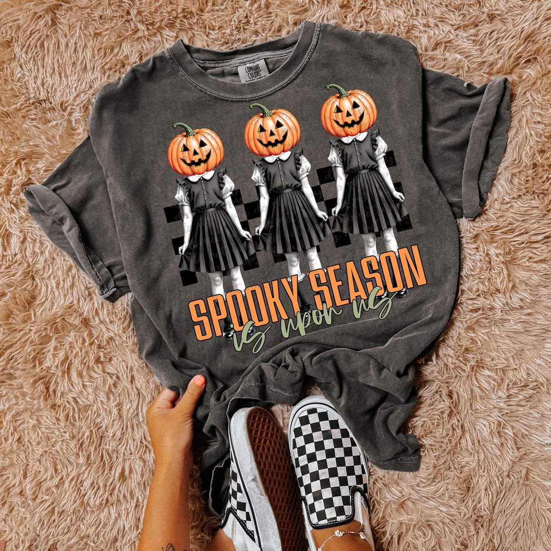 Pumpkin girls spooky season is upon us - DTF TRANSFER (LDC) feelings drop