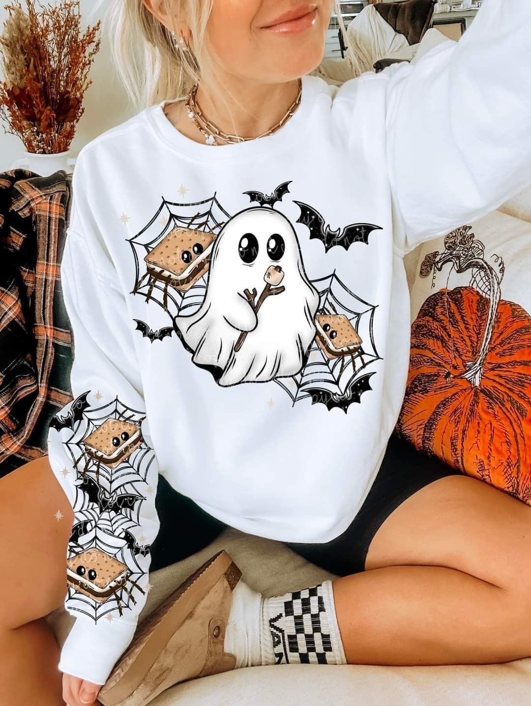 Ghost s'mores - DTF TRANSFER (MMDD)
