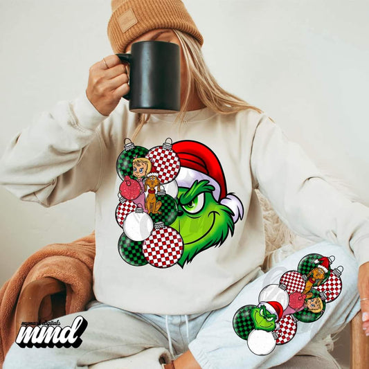 ORNAMENT Grouch - DTF TRANSFER - (MMD/N24)