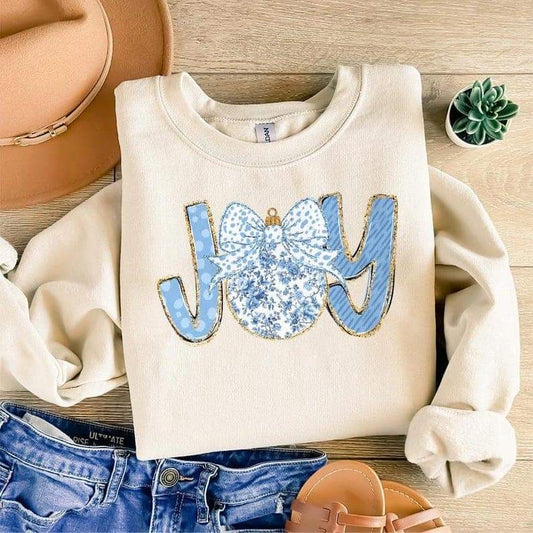 Blue Joy ornament - DTF TRANSFER
