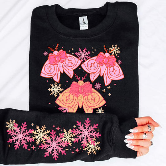 Pink winter moths - DTF TRANSFER (MMDD)
