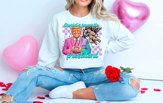 Cupids favorite president Trump - DTF TRANSFER (FDC D24)