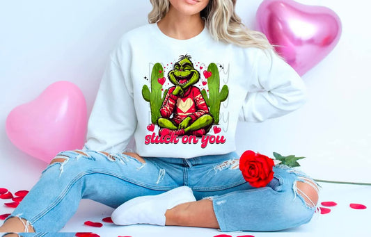 Stuck on you cactus grouch - DTF TRANSFER (FDC D24)