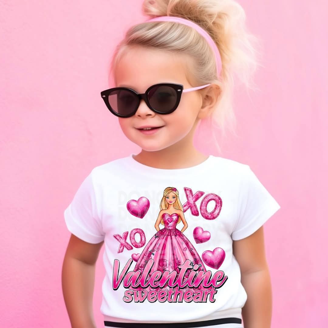 Valentine Sweetheart - DTF TRANSFER (Kids Valentine Collab DDV/PHDC/CST)