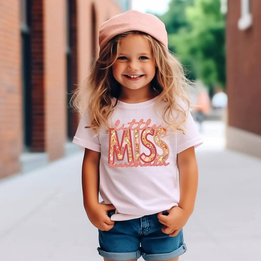 Little Miss Heartbreaker - DTF TRANSFER (Kids Valentine Collab DDV/PHDC/CST)
