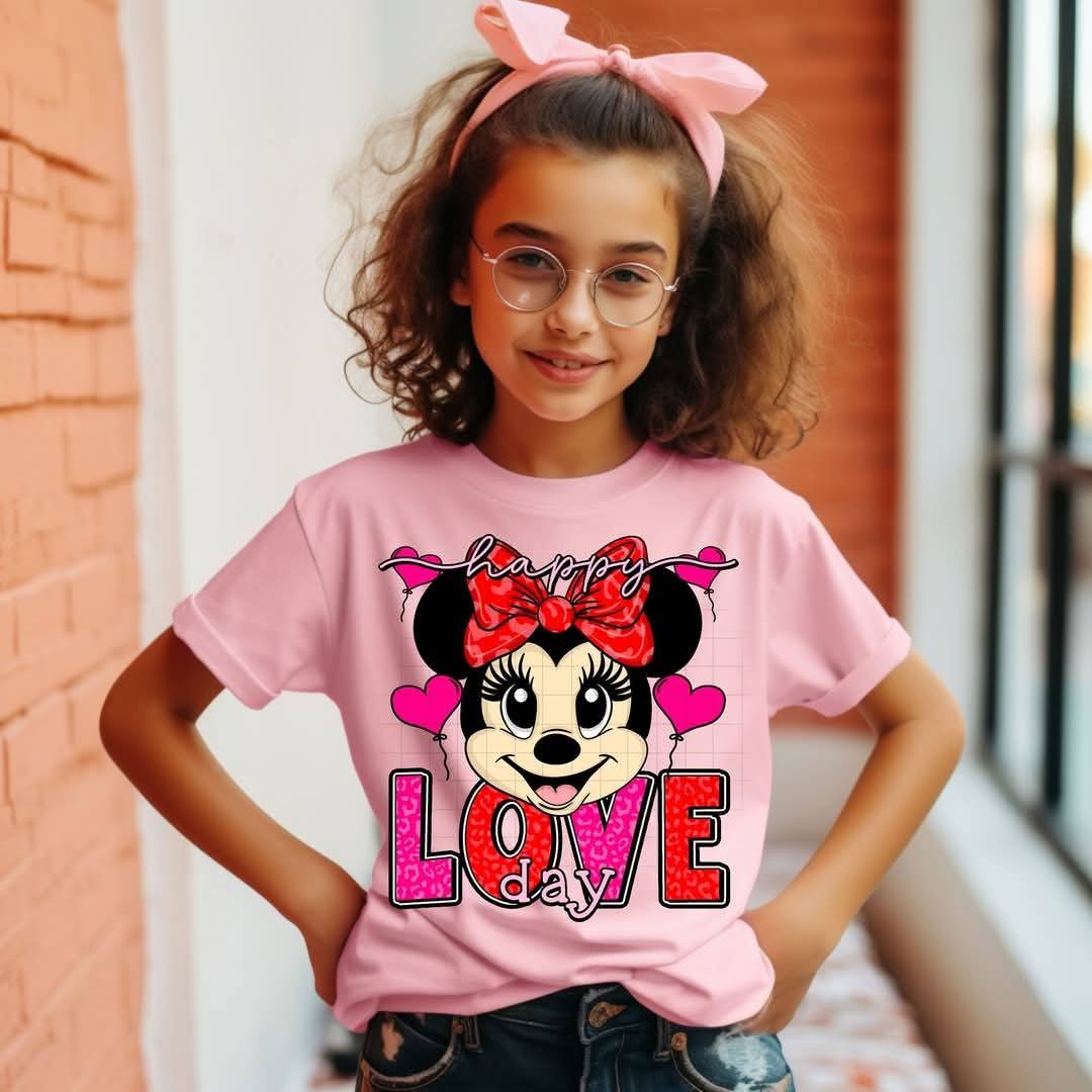 Happy Love Day - DTF TRANSFER (Kids Valentine Collab DDV/PHDC/CST)