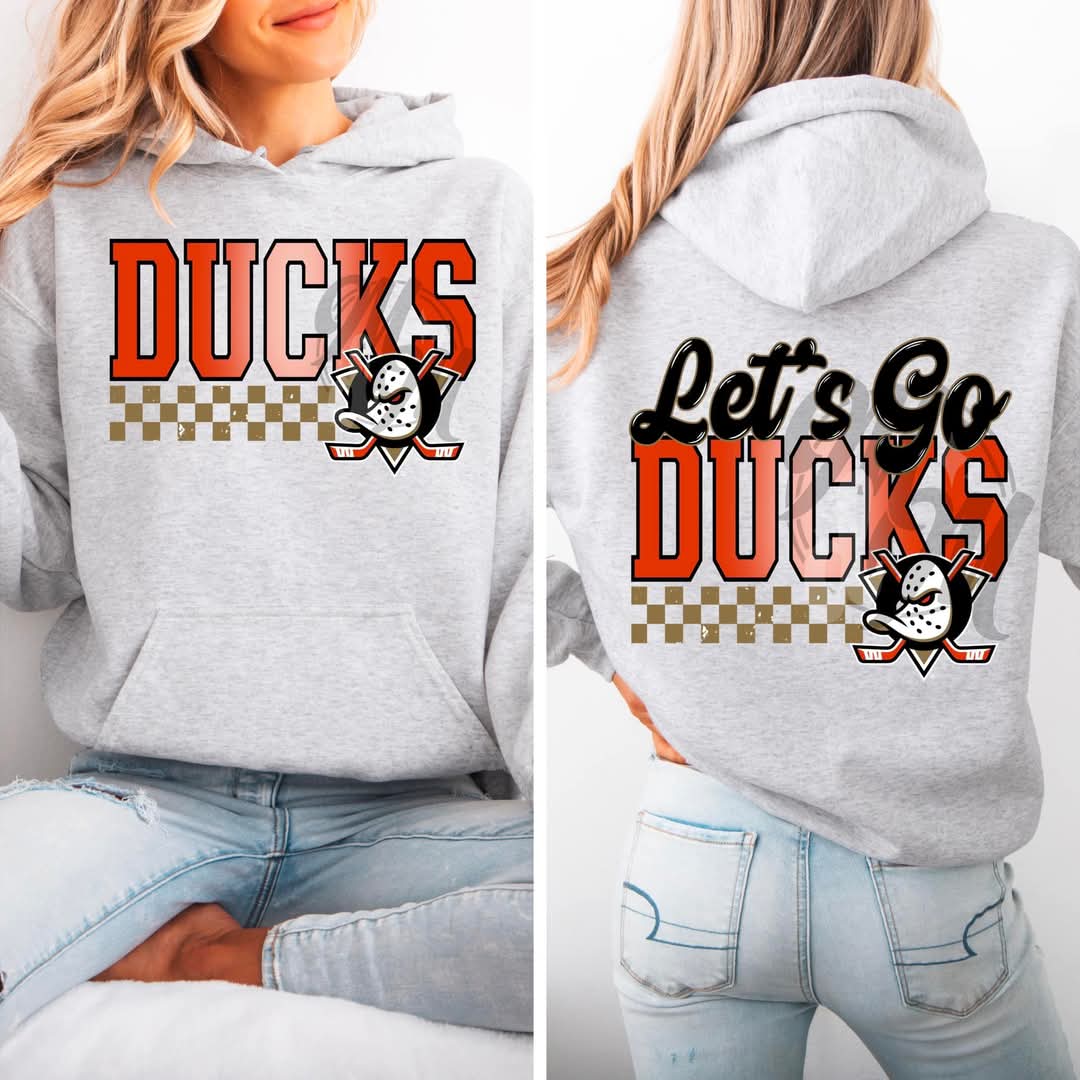 Ducks checkered - DTF TRANSFER (MMD/F25)