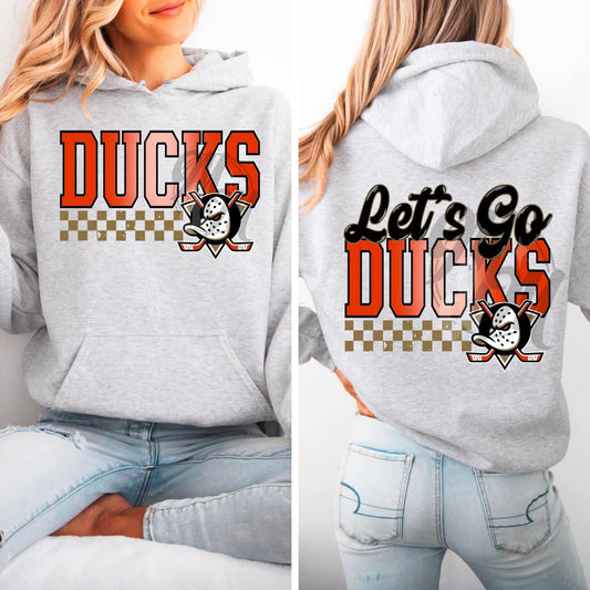 Ducks checkered - DTF TRANSFER (MMD/F25)