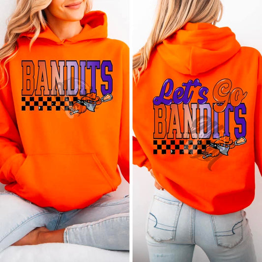 Bandits checkered - DTF TRANSFER (MMD/F25)