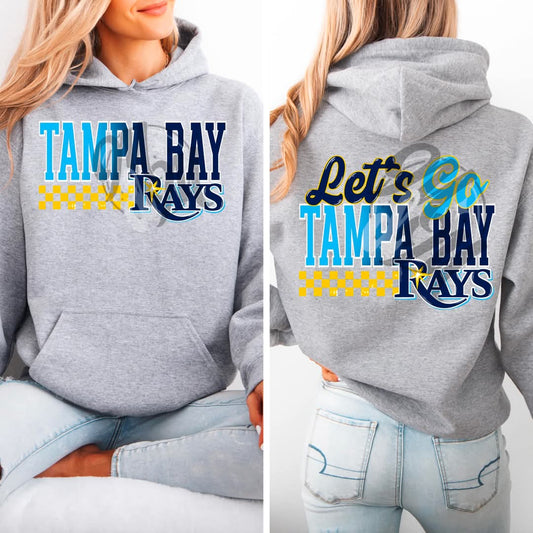 Rays checkered - DTF TRANSFER (MMD/F25)