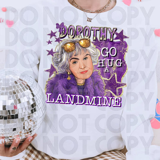 Dorothy - DTF TRANSFER (Golden Baddies Babe Collab DDV/RHD/FDC)