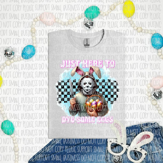 Horror dye some eggs - DTF TRANSFER (T EASTER COLLAB BUNDLE)