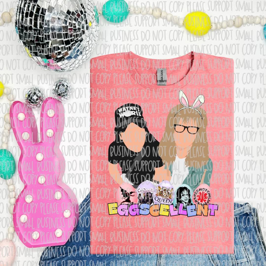 Eggscellent colorful - DTF TRANSFER (T EASTER COLLAB BUNDLE)