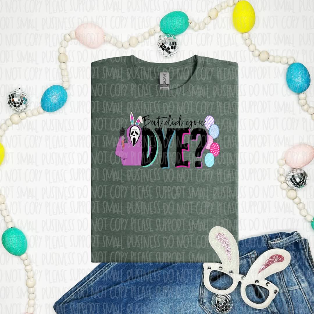 Horror dude dye - DTF TRANSFER (T EASTER COLLAB BUNDLE)