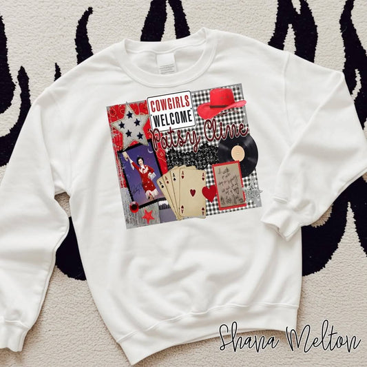 Cowgirls welcome - DTF TRANSFER (SYM)