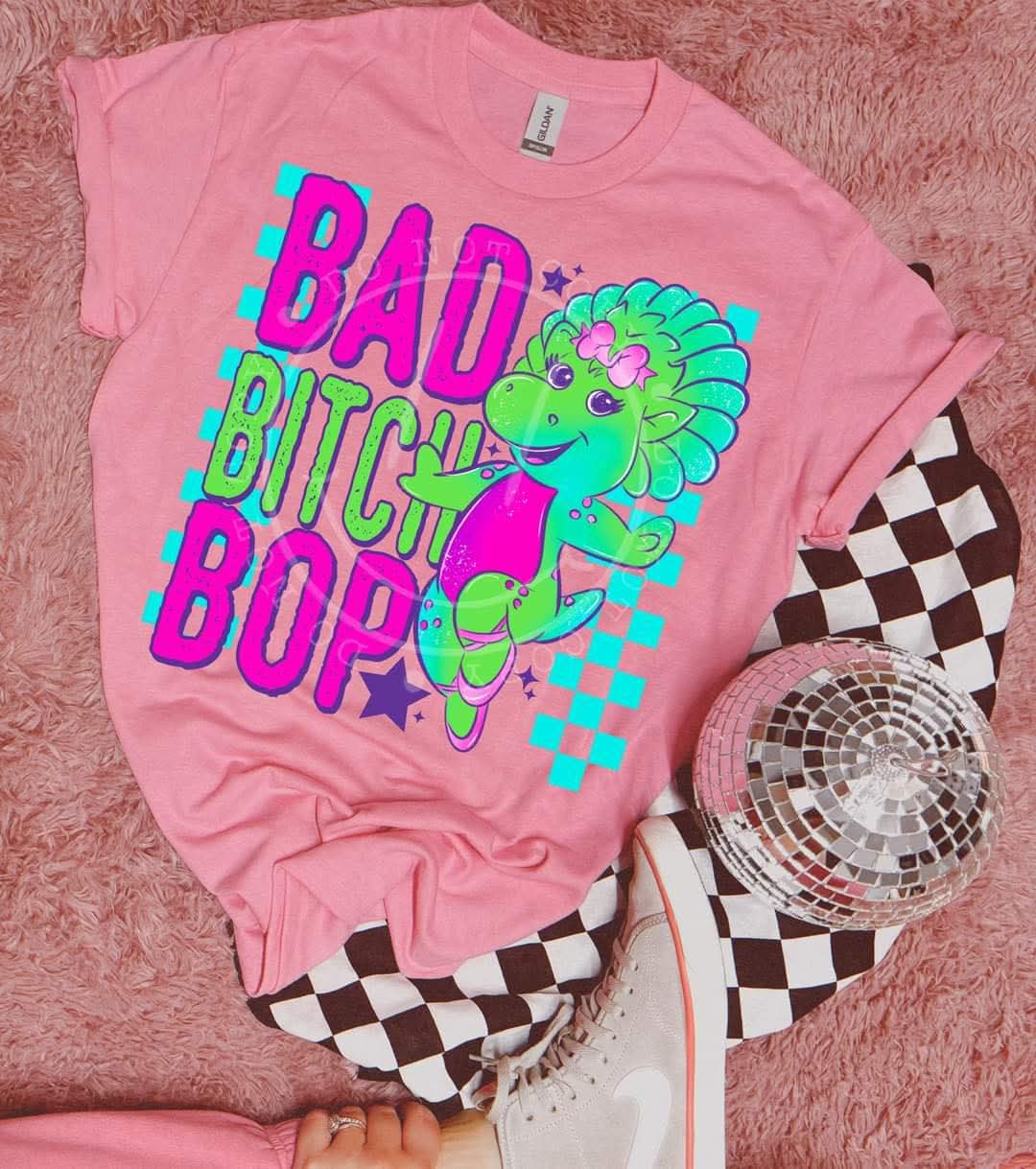 Bad bitch bop - DTF TRANSFER (LDC)