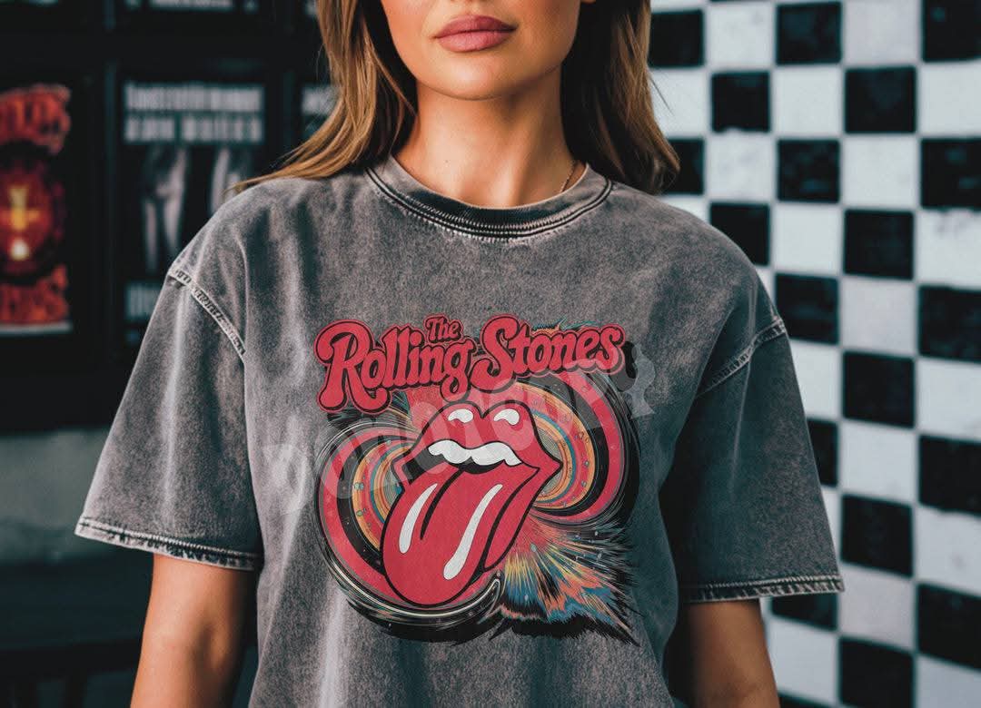 Rolling - DTF TRANSFER (RTD rock band)