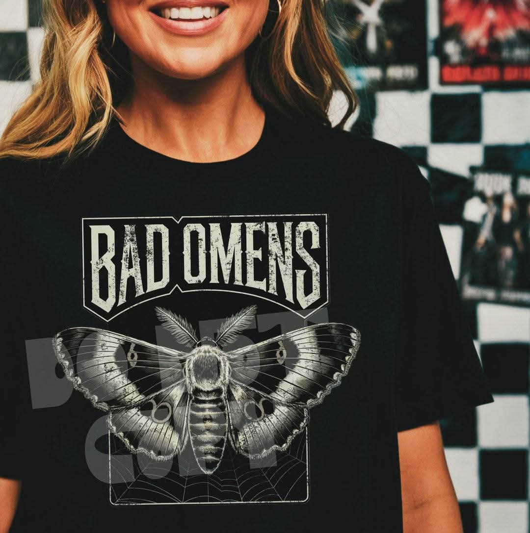 Omens - DTF TRANSFER (RTD rock band)