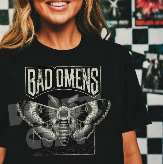 Omens - DTF TRANSFER (RTD rock band)