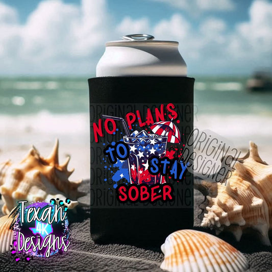 No plans to stay sober - DTF TRANSFER (T4KD)