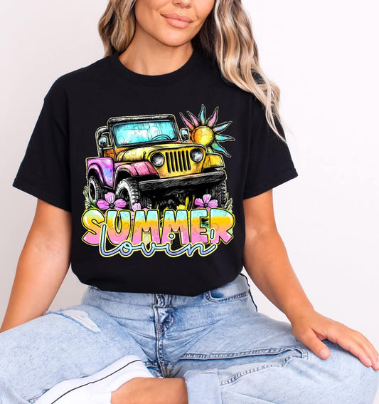 Summer lovin duckie - DTF TRANSFER (CST)