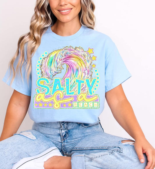 Salty as a beach - DTF TRANSFER (CST)