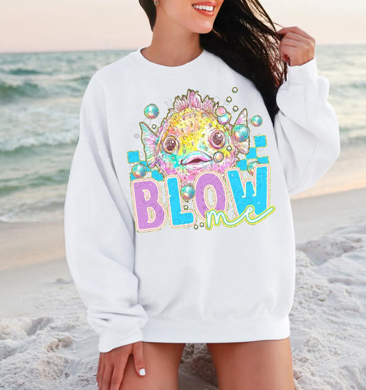 Blow me fish - DTF TRANSFER (CST)