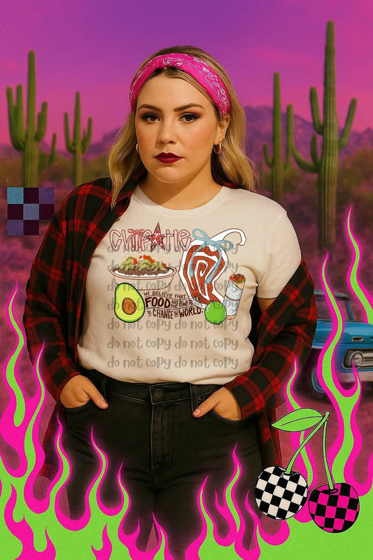 Burrito - DTF TRANSFER - (Coquette grills & Thrills Collab)