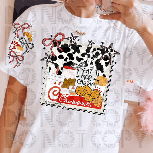 Chicken - DTF TRANSFER - (Coquette grills & Thrills Collab)