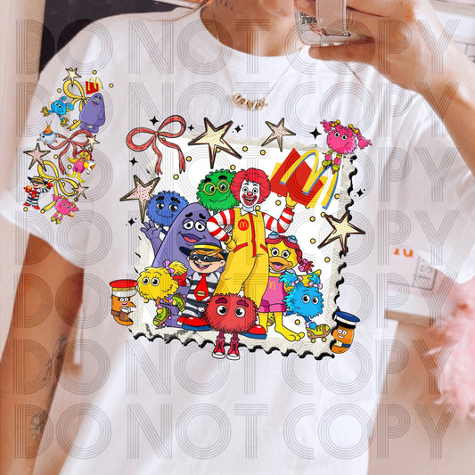 McD - DTF TRANSFER - (Coquette grills & Thrills Collab)