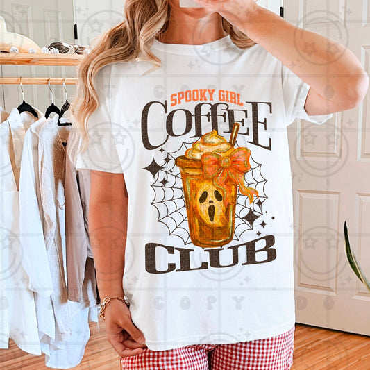 GF horror dude Spooky Coffee Club - (Scenes of Fall Collab)