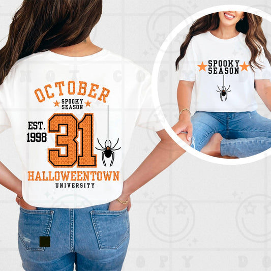 Htown University October spooky season - (Scenes of Fall Collab)