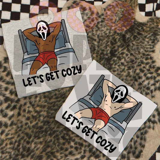 Let's get cozy GF horror dude - (Scenes of Fall Collab)